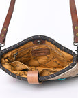 ADBG1112 American Darling Cross Body Saddle Blanket Genuine Leather women bag western handbag purse