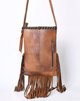 American Darling ADBG1116 Cross Body Ii Saddle Blanket Genuine Leather Women Bag Western Handbag Purse