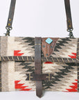 ADBG1117 American Darling Wallet Saddle Blanket Genuine Leather women bag western handbag purse