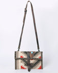 ADBG1117 American Darling Wallet Saddle Blanket Genuine Leather women bag western handbag purse