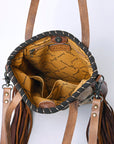 ADBG1120 American Darling Tote Saddle Blanket Genuine Leather women bag western handbag purse