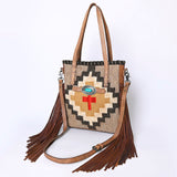 ADBG1119 American Darling Tote Saddle Blanket Genuine Leather women bag western handbag purse