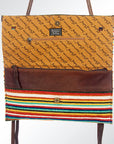 American Darling ADBG701 Crossbody Saddle Blanket Genuine Leather Women Bag Western Handbag Purse