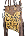 American Darling Cross Body I Hand Tooled Hair-On Genuine Leather Women Bag Western Handbag Purse