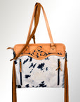 American Darling Cross Body I Hand Tooled Hair-On Genuine Leather Women Bag Western Handbag Purse