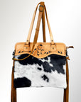 American Darling Cross Body I Hand Tooled Hair-On Genuine Leather Women Bag Western Handbag Purse