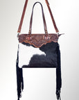 American Darling Cross Body I Hand Tooled Hair-On Genuine Leather Women Bag Western Handbag Purse