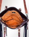 American Darling Cross Body I Hand Tooled Hair-On Genuine Leather Women Bag Western Handbag Purse