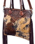 American Darling Cross Body I Hand Tooled Hair-On Genuine Leather Women Bag Western Handbag Purse