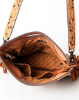 American Darling Clutch Hand Tooled Hair on Genuine Leather Western Women Bag Handbag Purse | Purses for Cute