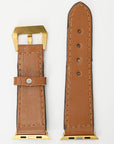 American Darling ADWAM102 Beautifully Hair-On Genuine American Leather I watch Strap Men and Women Unisex