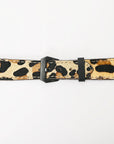 American Darling ADWAM104 Beautifully Hair-On Genuine American Leather I watch Strap Men and Women Unisex