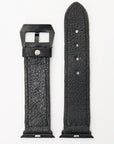 American Darling ADWAM106 Beautifully Hair-On Genuine American Leather I watch Strap Men and Women Unisex