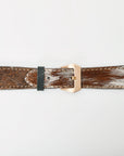 American Darling ADWAM107 Beautifully Hair-On Genuine American Leather I watch Strap Men and Women Unisex