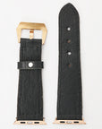 American Darling ADWAM107 Beautifully Hair-On Genuine American Leather I watch Strap Men and Women Unisex