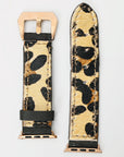 American Darling ADWAM109 Beautifully Hair-On Genuine American Leather I watch Strap Men and Women Unisex