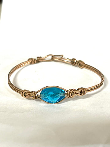 Vintage Handmade Copper Bracelet