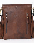 ADBGA333 American Darling Hand Tooled Hair On Genuine Leather Women Bag Western Handbag Purse