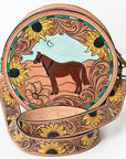 ADBGA334 American Darling Hand Tooled Genuine Leather Women Bag Western Handbag Purse