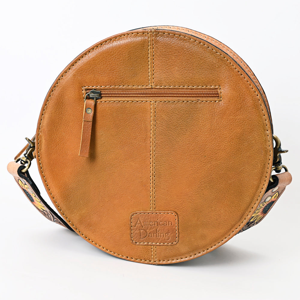ADBGA334 American Darling Hand Tooled Genuine Leather Women Bag Western Handbag Purse