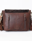 ADBGA335 American Darling Hand Tooled Hair On Genuine Leather Women Bag Western Handbag Purse