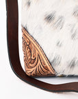 ADBGA338 American Darling Hand Tooled Hair On Genuine Leather Women Bag Western Handbag Purse