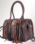 American Darling Duffel Genuine Leather Women Bag Western Handbag Purse
