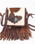 American Darling Messenger Genuine Leather Women Bag Western Handbag Purse