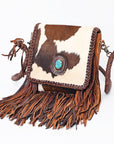 American Darling Messenger Genuine Leather Women Bag Western Handbag Purse