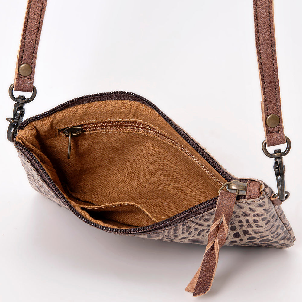 American Darling Coin Purse Hand Tooled Genuine Leather women bag western handbag purse