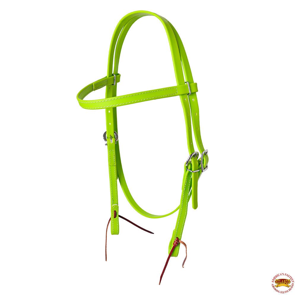 HILASON Western Horse Biothane Leather Headstall &amp; Breast Collar Set