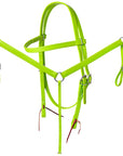 HILASON Western Horse Biothane Leather Headstall & Breast Collar Set