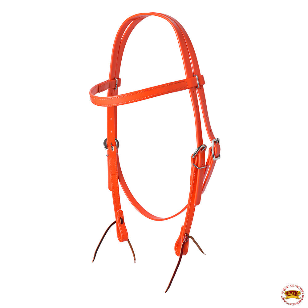 HILASON Western Horse Biothane Leather Headstall &amp; Breast Collar Set