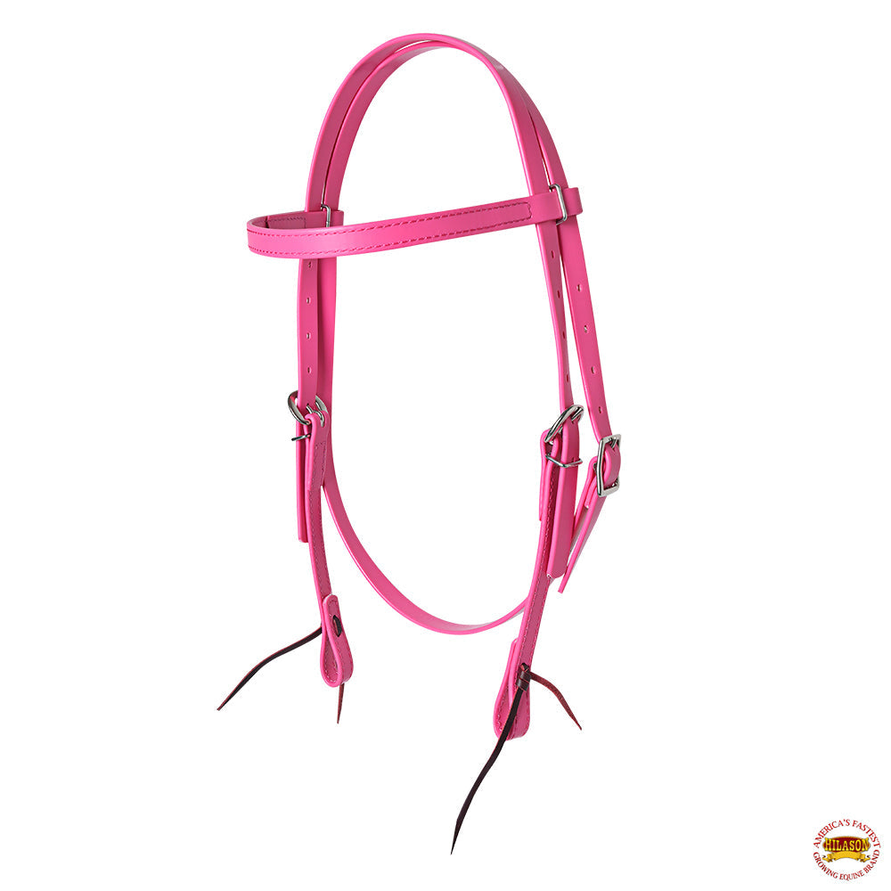 Hilason Western Horse Headstall Breast Collar Split Rein Biothane Leather