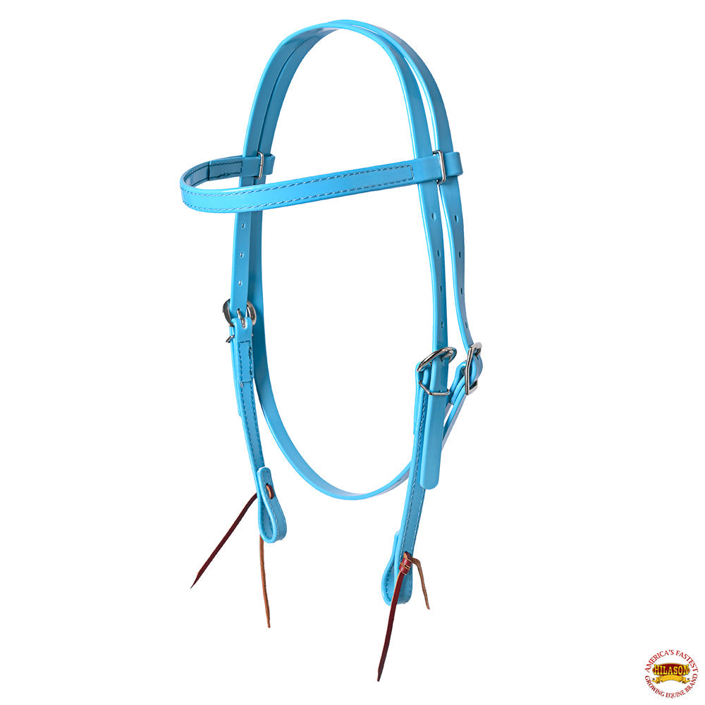 HILASON Western Horse Biothane Leather Headstall &amp; Breast Collar Set