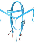 HILASON Western Horse Biothane Leather Headstall & Breast Collar Set