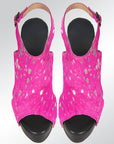 American Darling ADFT116 Hair-on genuine leather sandal footwear flip flop