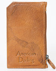 American Darling ADCCM101H Card-Holder Hair On Genuine Leather women bag western handbag purse