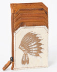 American Darling ADCCM101H Card-Holder Hair On Genuine Leather women bag western handbag purse