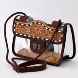 ADBG1144 American Darling Hobo Hand Tooled Hair-On Genuine Leather women bag western handbag purse