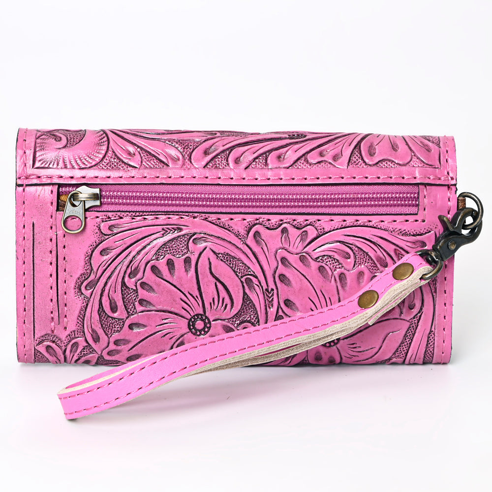 American Darling Clutch Hand Tooled Genuine Leather women bag western handbag purse