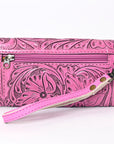 American Darling Clutch Hand Tooled Genuine Leather women bag western handbag purse