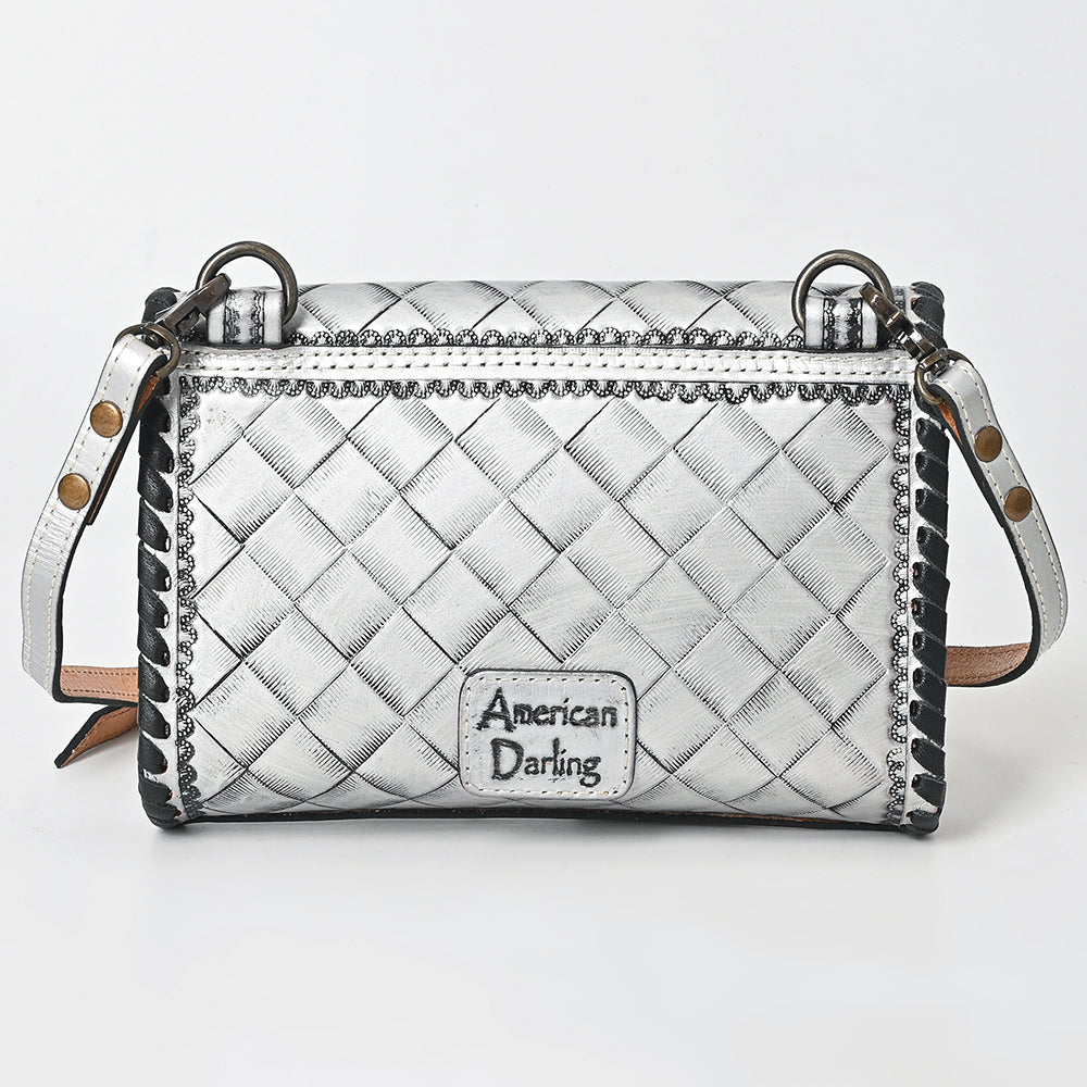 American Darling Wallet Hand Tooled Genuine Leather women bag western handbag purse