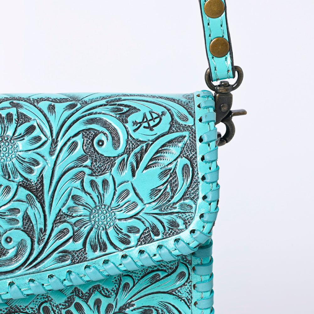 American Darling Wallet Hand Tooled Genuine Leather women bag western handbag purse