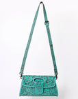American Darling Wallet Hand Tooled Genuine Leather women bag western handbag purse