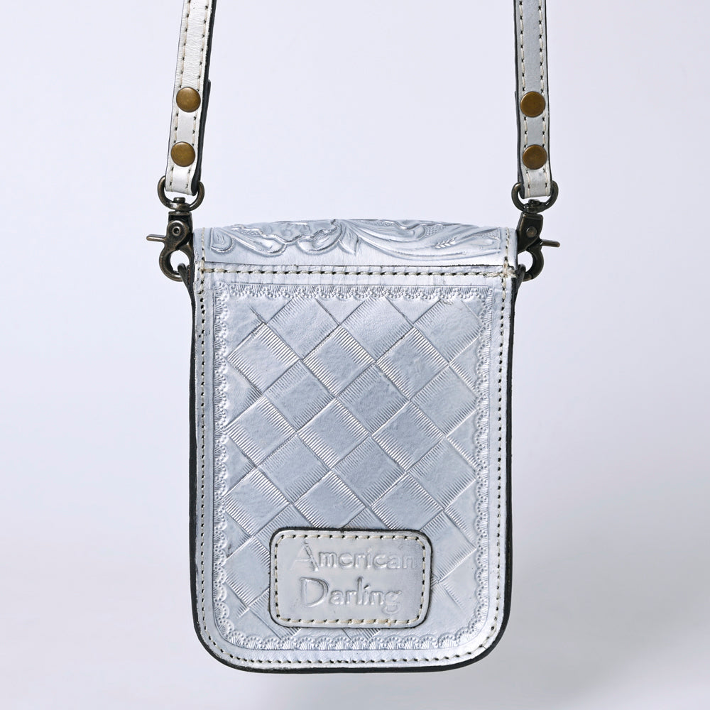 American Darling Cell Phone Holder Hand Tooled Genuine Leather women bag western handbag purse