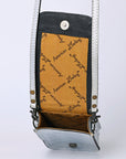 American Darling Cell Phone Holder Hand Tooled Genuine Leather women bag western handbag purse