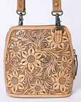 American Darling Cross Body Hand Tooled Genuine Leather women bag western handbag purse