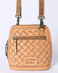 American Darling Cross Body Hand Tooled Genuine Leather women bag western handbag purse