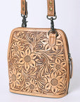 American Darling Cross Body Hand Tooled Genuine Leather women bag western handbag purse